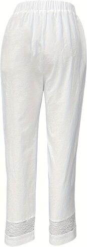 Women's Wide Leg Pants with Pockets High Waist Casual Trousers Business Work Casual Pants for Summer in Saudi Arabia