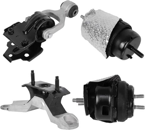 Engine Motor Mount Kit Fit for Chevy Impala 2012 2013 3.6L Replacement for OE A5718 / A5651 / A5712 / A5625 Torque Strut Mount & Transmission Mount Set of 4 in Kuwait