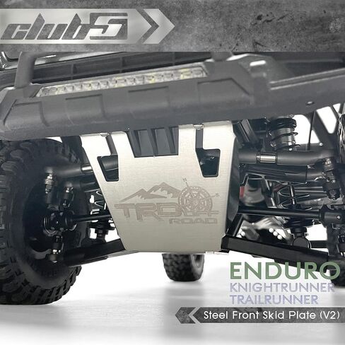 لوحة انزلاقية أمامية من الفولاذ من Club 5 Racing لـ Element RC IFS / Trailrunner / Knightrunner، C-ELM-099 in Saudi Arabia