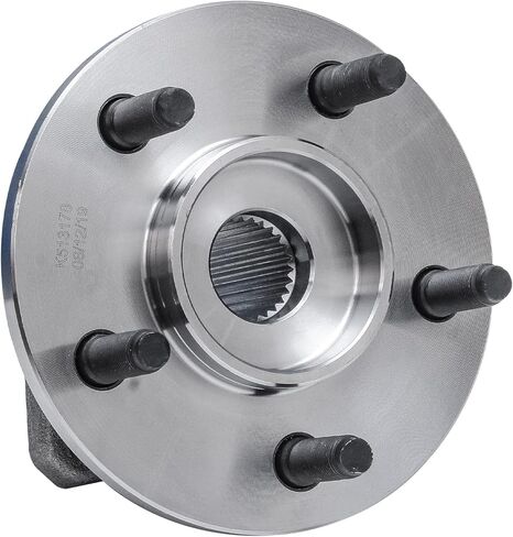 محور ديترويت - 5 محاور تحمل العجلات الأمامية لسيارة جيب ليبرتي 2002-2005، استبدال 2003 2004 ليبرتي [عجلة غير ABS] مجموعة تجميع المحامل والمحاور، محاور زوجية in Kuwait