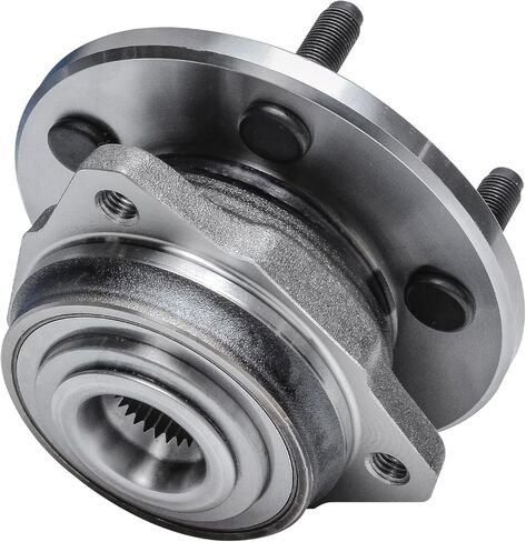 محور ديترويت - 5 محاور تحمل العجلات الأمامية لسيارة جيب ليبرتي 2002-2005، استبدال 2003 2004 ليبرتي [عجلة غير ABS] مجموعة تجميع المحامل والمحاور، محاور زوجية in Kuwait