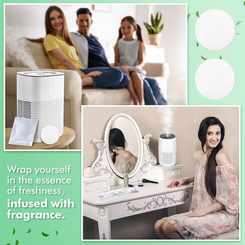 12 Flavors 24 Pcs Air Purifier Scented Pads Replacement Fragrance Disc Compatible with LEVOIT Core Mini/LV-H128 Air Purifier Aroma Fragrance Scent Disc in Saudi Arabia