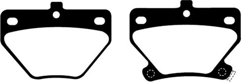 EBC Brakes Redstuff 3000 Series Sport Brake Pad Set DP31326C to Fit TOYOTA,PONTIAC in Saudi Arabia