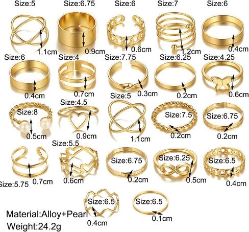 Gold plate and Silver Plated Jewelry Sets for Women Costume Jewelry Chain Necklace Bracelet Earrings and Rings Sets for Women in Saudi Arabia