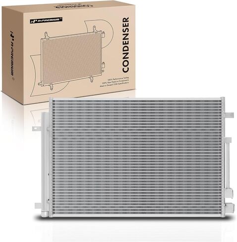 A-Premium A/C Condenser Replace# 30036, 68217320AB - Compatible with 2017-2022 Chrysler Pacifica, 2020-2021 Voyager, V6 3.6L in Saudi Arabia