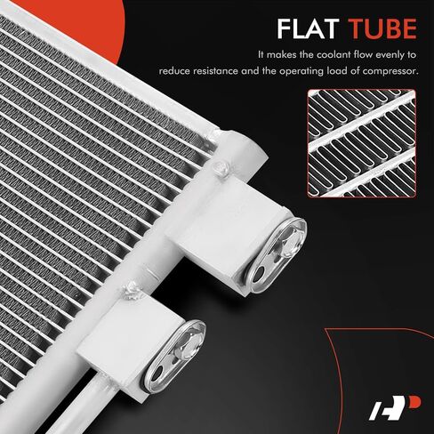 A-Premium A/C Condenser Replace# 30036, 68217320AB - Compatible with 2017-2022 Chrysler Pacifica, 2020-2021 Voyager, V6 3.6L in Saudi Arabia