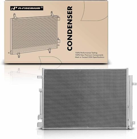 A-Premium A/C Condenser Replace# 30036, 68217320AB - Compatible with 2017-2022 Chrysler Pacifica, 2020-2021 Voyager, V6 3.6L in Saudi Arabia