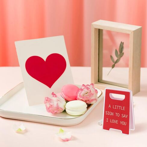 قطعة واحدة من لافتة صغيرة لعيد الحب والذكرى السنوية، ديكور رومانسي "I Love You"، عيد ميلاد، عيد الميلاد، هدية زفاف للصديقة والزوجة in Kuwait
