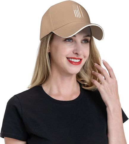 Postal Worker American Flag Baseball Hat Unisex Adjustable Classic Fashion Sandwich Baseball Cap Black in Kuwait