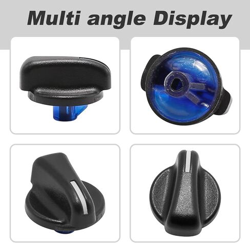 5011218 A/C Heater Knob Control Blower Fan Knob, Replacement for Jeep Wrangler 1999-2006 Replacement for Dodge Ram Van 1999-2003, Replaces 5011218AC in Saudi Arabia