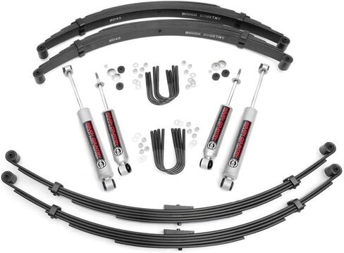 Rough Country 4" Lift Kit for 1974-1980 International Scout II 4WD - 82530 in Saudi Arabia