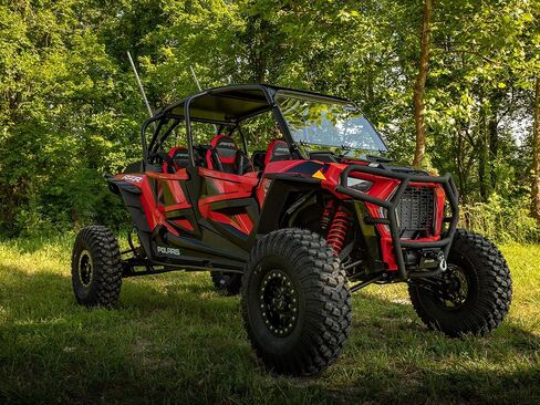 طقم رفع SuperATV 3 بوصة لـ Polaris RZR XP Turbo S/XP 4 Turbo S (2018+) - إطارات تصل إلى 36 بوصة in Saudi Arabia