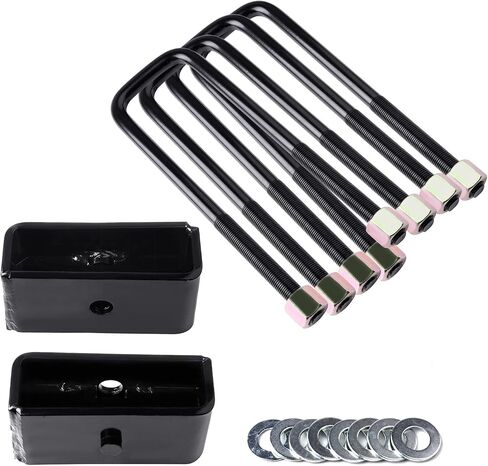 SCTIOO 2 in Replacement for 2 inch Leveling Lift Blocks Raise Your Vehicle 2" Rear Leveling Lift Kit Black 2005-2020 for Toyota for Tacoma 2.7L Suspension Lift Kits in Saudi Arabia