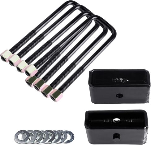 SCTIOO 2 in Replacement for 2 inch Leveling Lift Blocks Raise Your Vehicle 2" Rear Leveling Lift Kit Black 2005-2020 for Toyota for Tacoma 2.7L Suspension Lift Kits in Saudi Arabia