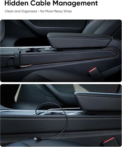Tesla Glovebox USB Hub - 4-Port Expansion for Model Y(21-24) & 3(21-23), USB 3.0 Data Transfer & Charging, Compact Design with Type-C and USB Ports, Cybertruck-Inspired Tesla Accessories in Kuwait