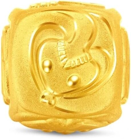 CHOW TAI FOOK 24K Gold Year of Snake Harmony Trio Charm in Saudi Arabia
