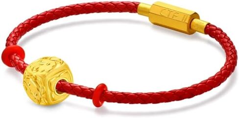 CHOW TAI FOOK 24K Gold Year of Snake Harmony Trio Charm in Saudi Arabia