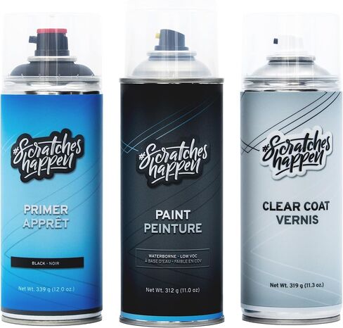 ScratchesHappen Exact-Match Spray Paint - Galactic Aqua Mica (221) for Toyota - Preferred (Paint + Clear Coat + Primer) in Saudi Arabia