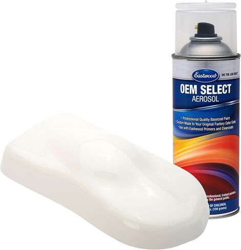 Eastwood OEM Select Basecoat Touchup Paint Aerosol Toyota 040 Super White II in Saudi Arabia