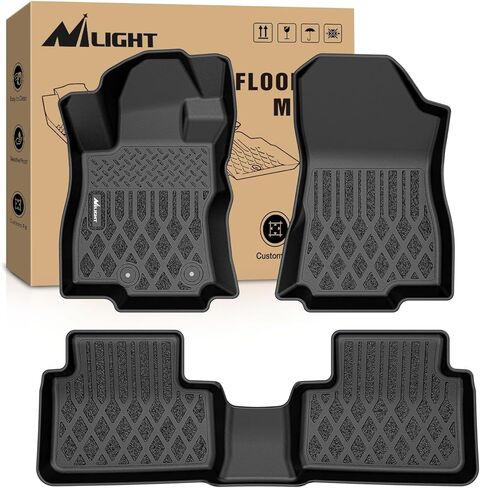Nilight TPE Floor Mats for Subaru Forester 2019 2020 2021 2022 2023 2024,All Weather Custom Fit Heavy Duty Floor Liners in Saudi Arabia