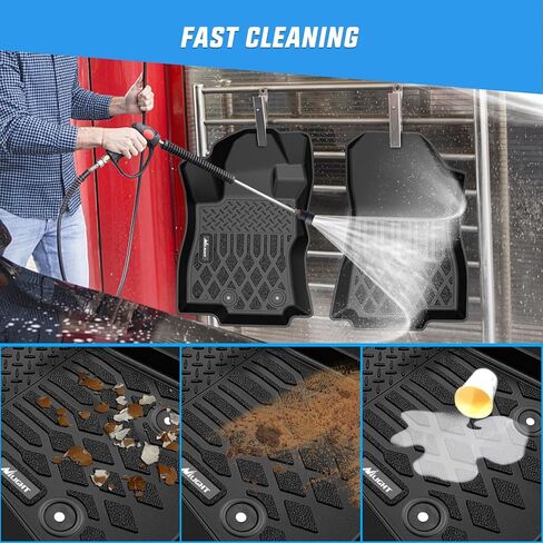 Nilight TPE Floor Mats for Subaru Forester 2019 2020 2021 2022 2023 2024,All Weather Custom Fit Heavy Duty Floor Liners in Saudi Arabia