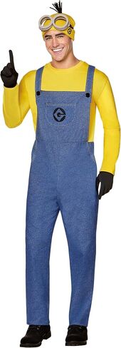 Spirit Halloween Minions Adult Kevin Costume | Officially Licensed | Funny Costume | Minions Outfit in Saudi Arabia