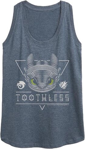 How to Train Your Dragon - Toothless Line Art - Women's Racerback Tank Top in Saudi Arabia