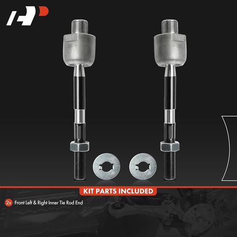 A-Premium 2 x Front Inner Tie Rod Ends Compatible with Honda Civic 2012-2015 & Acura ILX 2013-2022 in Saudi Arabia