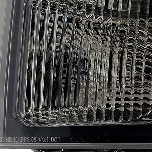 AKKON - من أجل [مجموعة العدسات المدخنة] 09-14 Ford F-150 F150 المصابيح الأمامية للشاحنة الخفيفة + مجموعة مصابيح الفرامل الخلفية LED in Saudi Arabia