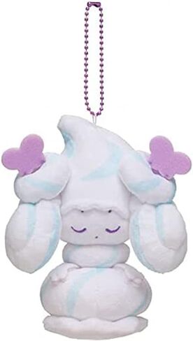 Pokemon Center Alcremie Mawhip A La Mode Salted Purple 6 Inch Keychain Plush in Saudi Arabia