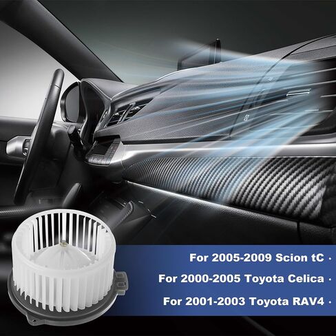 PartsFlow HVAC Blower Heater Motor A/C Fan for 2005-2009 Scion tC 2.4L for 2000-2005 Toyota Celica/RAV4 87103-20160 87103-42040 700058 PM3929 in Saudi Arabia