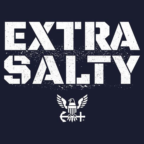 Grunt Style USN - Extra Salty Men's T-Shirt in Saudi Arabia