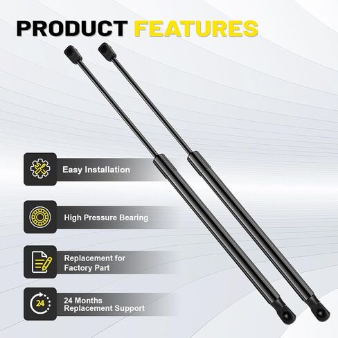 2 PCS Front Hood Lift Supports Shocks Struts Gas Spring Compatible with 2002-2010 Dodge Ram 1500 2002-2010 Dodge Ram 2500/3500, 2008-2010 Dodge Ram 4500/5500，Replaces 55276321AA SG314036 4364 in Saudi Arabia