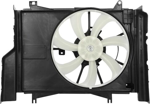 OCPTY Radiator Cooling Fan fit for 2014-2015 for Mitsubishi for Mirage, Replace 624100 1355A278 1355A302 1355A303 MI3115149 DPI1355A278 DPI1355A302 DPI1355A303 DPIMI3115149 Cooling Fan in Saudi Arabia