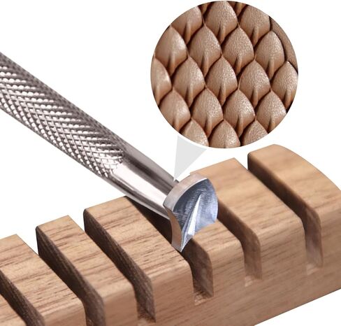 Leather Craft Stamping Tool，Stamps Stamping Carving Punches Tools with 304 Stainless Steel #413 in Kuwait