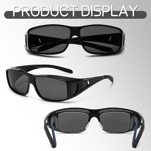 نظارات شمسية مستقطبة تناسب الرجال والنساء للقيادة مربعة الشكل حول الظلال للحماية من الأشعة فوق البنفسجية PT2006 in Kuwait