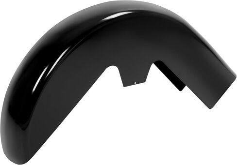 حاجز أمامي ملفوف للدراجة النارية مقاس 23 بوصة متوافق مع Harley Davidson Touring Road King Road Electra Street Glide Custom Baggers Softail Fl Style أسود in Kuwait