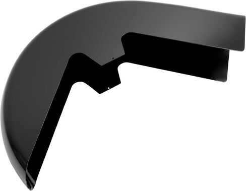 حاجز أمامي ملفوف للدراجة النارية مقاس 23 بوصة متوافق مع Harley Davidson Touring Road King Road Electra Street Glide Custom Baggers Softail Fl Style أسود in Kuwait