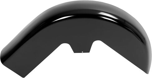 حاجز أمامي ملفوف للدراجة النارية مقاس 23 بوصة متوافق مع Harley Davidson Touring Road King Road Electra Street Glide Custom Baggers Softail Fl Style أسود in Kuwait