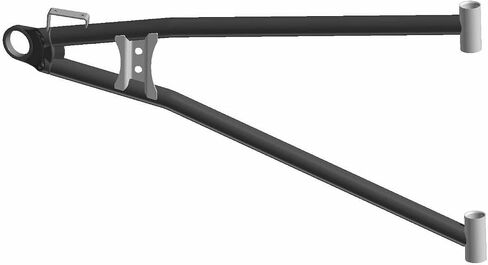 Polaris RZR Control Arm Weld, Lower, Front, Right, 64, Indy Red, Genuine OEM Part 1018827-293, Qty 1 in Saudi Arabia