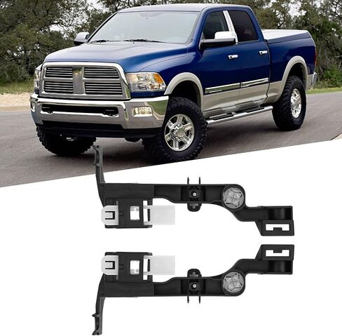 Headlight Mounting Bracket & Mount Support 2-Pack Fit for 1500 2500 3500 68222826AB 68222827AB Left Right Headlight Mount Holder in Saudi Arabia