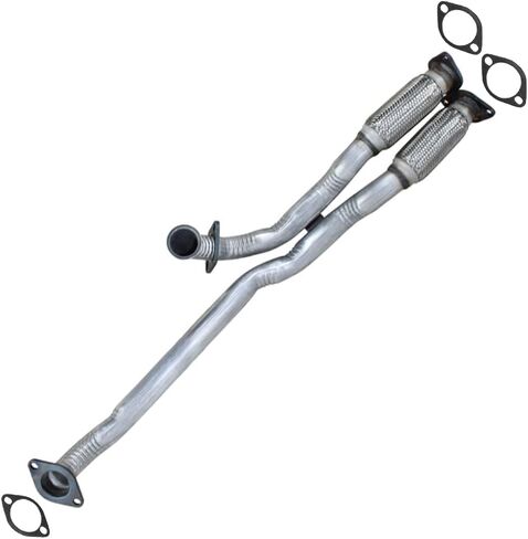 Northeastern Exhaust | Direct-Fit Flex Front Pipe Compatible for Ford Police Interceptor Utility 2013-2019 3.7L | Stainless Steel | Free Gaskets Included | Automotive Replacement Part in Saudi Arabia