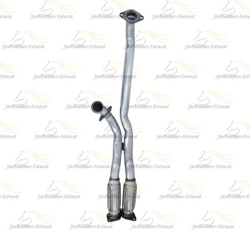 Northeastern Exhaust | Direct-Fit Flex Front Pipe Compatible for Ford Police Interceptor Utility 2013-2019 3.7L | Stainless Steel | Free Gaskets Included | Automotive Replacement Part in Saudi Arabia
