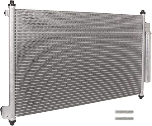ECCPP Auto Parts Air Conditioning A/C Condenser Aluminum A/C Condenser Replacement Radiator for 2012 2013 2014 2015 for Honda Civic in Saudi Arabia