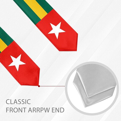 Honduras Flag International Graduate Satin Stole Scarf with National Flag Design, 72" Graduation Sash in Saudi Arabia