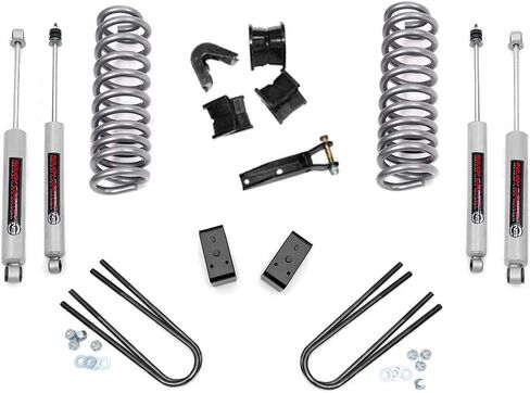 Rough Country 4" Suspension Lift Kit for 1978-1979 Ford Bronco 4WD - 450.20 in Saudi Arabia