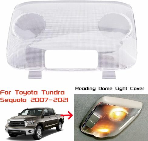 Reading Dome Assembly Light Cover Compatible with Toyota Tundra 2007-2021 / Sequoia 2008-2021 81240-0C060 in Saudi Arabia