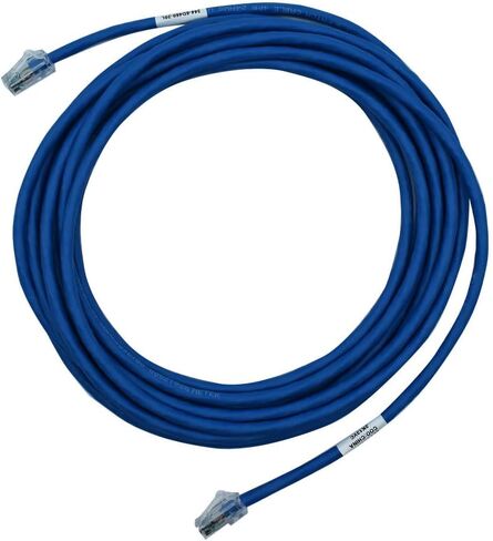 Leviton 6D460-10L eXtreme 6+ SlimLine Patch Cord, CAT 6, 10-Foot Length, Blue in Saudi Arabia