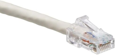 Leviton 6D460-10L eXtreme 6+ SlimLine Patch Cord, CAT 6, 10-Foot Length, Blue in Saudi Arabia