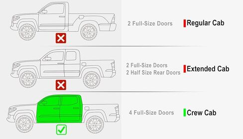 APS Stainless Steel 6.5in Nerf Bars Pocket Steps Square Tube Rocker Guards Compatible with Toyota Tacoma Double Cab Crew Cab 05-23 in Saudi Arabia